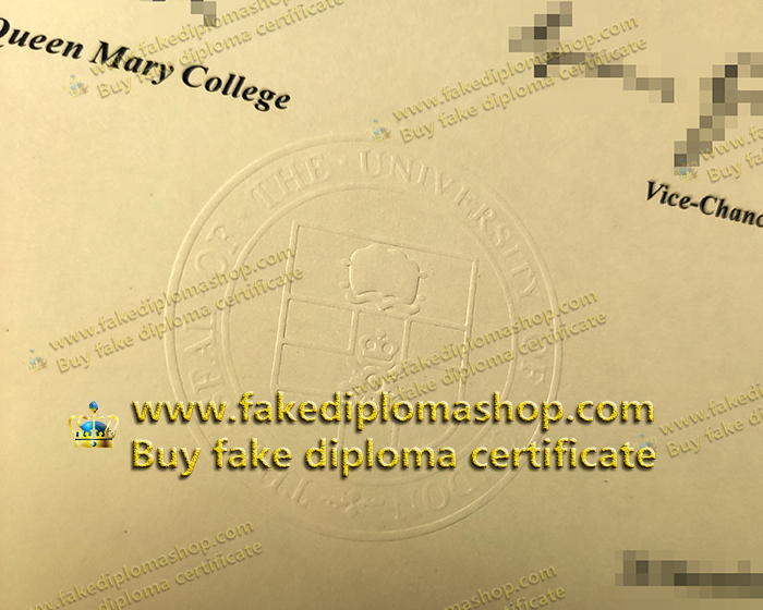 University of London diploma of steel seal