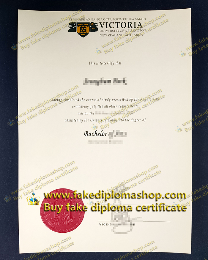 Victoria University of Wellington diploma, VUW degree of Bachelor