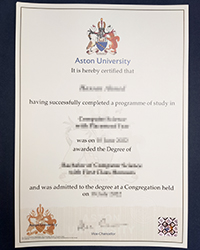 How to obtain a fake Premium Aston University diploma of Bachelor for a better job?