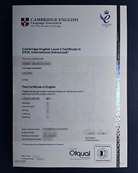 How to obtain a fake Cambridge English Level 2 certificate for a better job?