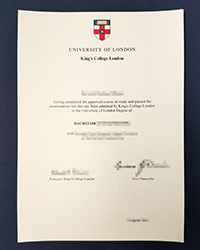 How much to buy a fake King’s College London diploma of Bachelor from University of London?