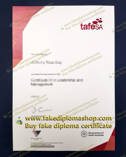 Buy A Fake Tafe Sa Certificate For A Better Job