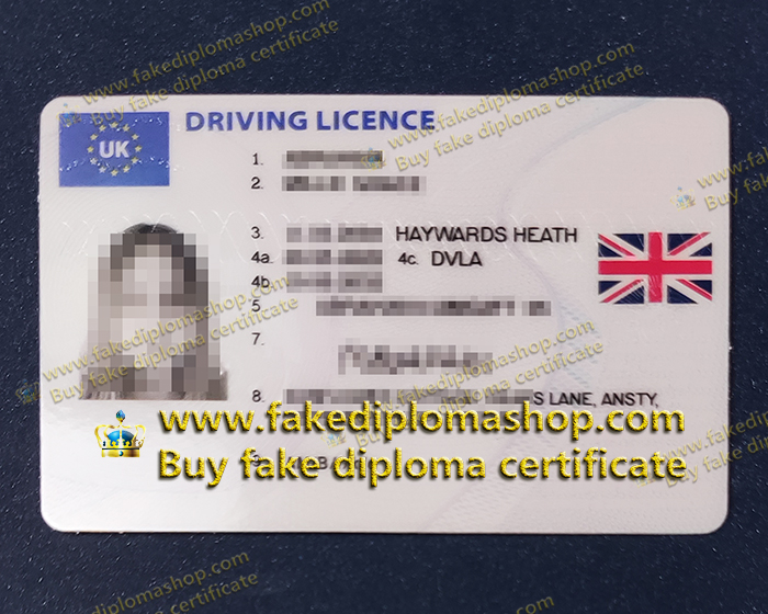 Scannable UK Driving Licence, UK ID