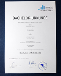 How to buy a fake Frankfurt University diploma of Applied Sciences?