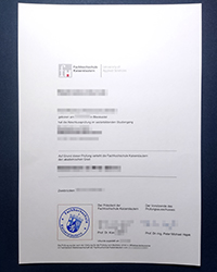 Buy Old edition HSKL diploma now, Hochschule Kaiserslautern diploma for sale