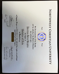 Buy a Premium Northwest Christian University diploma with a real raised seal