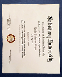 Where can I buy fake Salisbury University diplomas with a real raised seal?