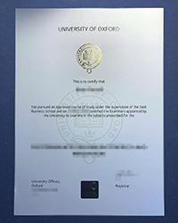 Order a fake University of Oxford diploma with a real hologram