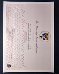 GCU diploma for sale, buy Glasgow Caledonian University diploma with a real hologram