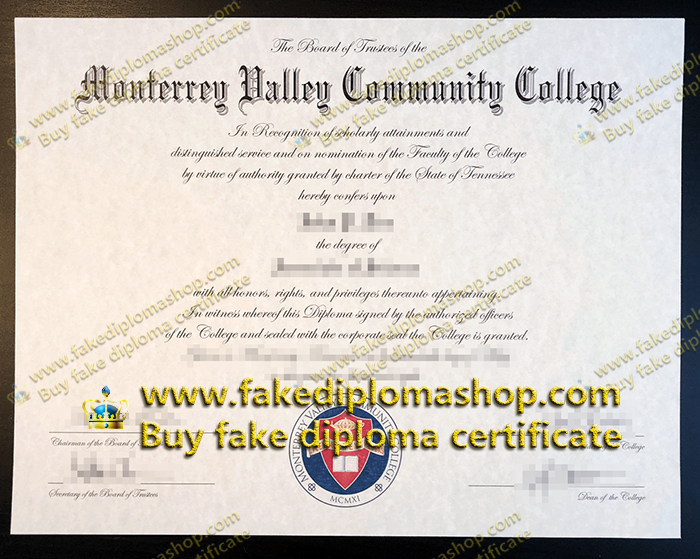 Monterrey Valley community college diploma, MPC diploma