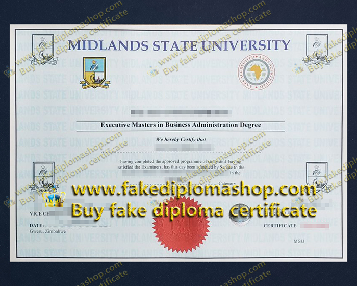 Midlands State University diploma