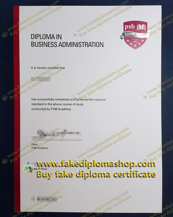 PSB Academy diploma