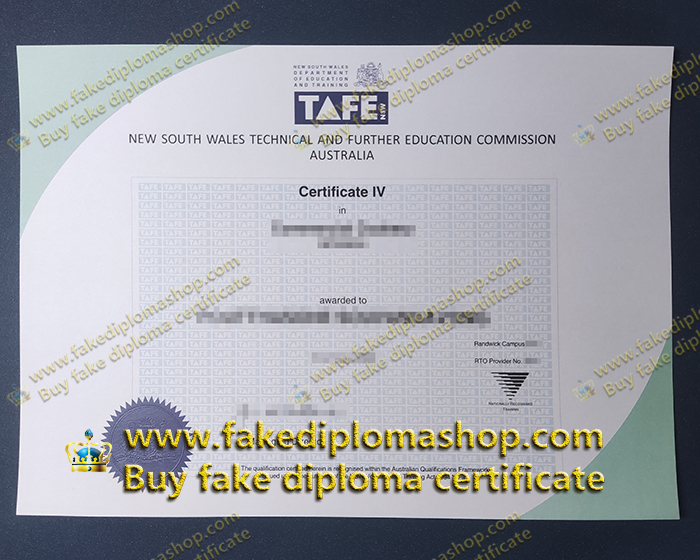 TAFE NSW certificate IV