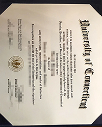 Shop a fake University of Connecticut diploma online, UConn diploma for sale