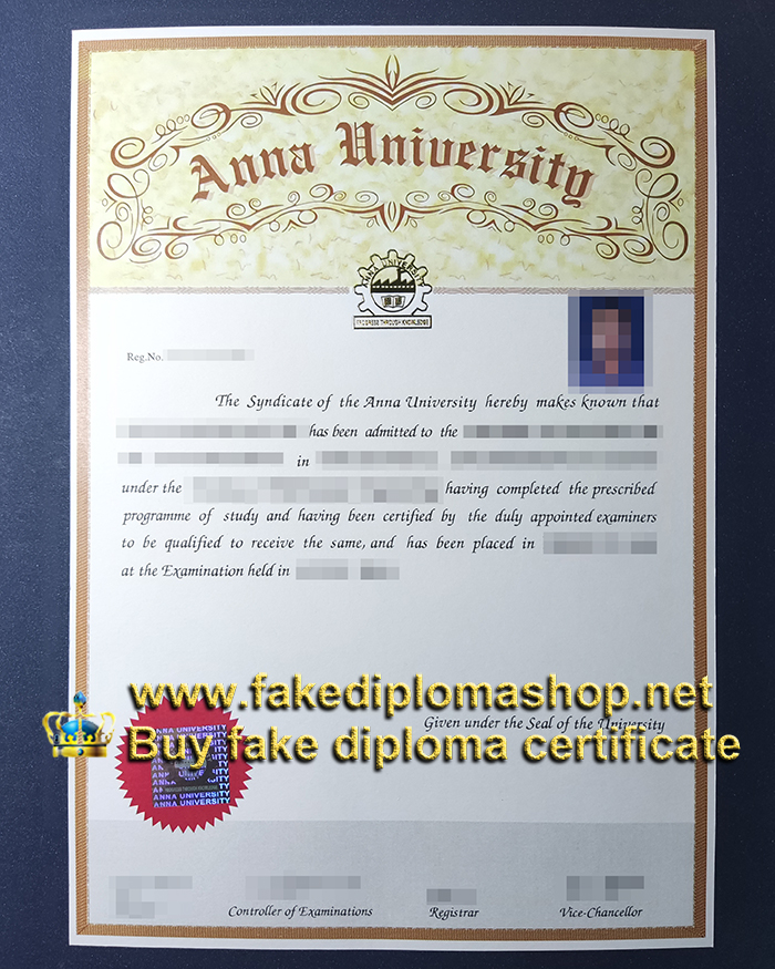 Anna University degree