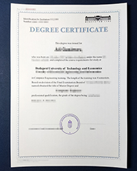 BUTE degree certificate for sale, Buy a Budapest University of Technology and Economics degree