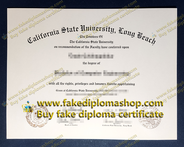 CSULB fake degree, California State University degree of Long Beach