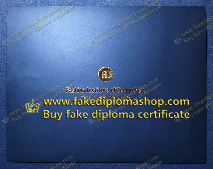 Fashion Institute of Technology diploma cover
