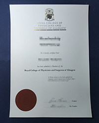 Purchase a fake RCPSG diploma online, Royal College of Physicians and Surgeons of Glasgow diploma