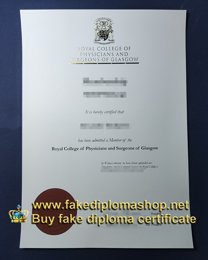 RCPSG diploma, Royal College of Physicians and Surgeons of Glasgow diploma