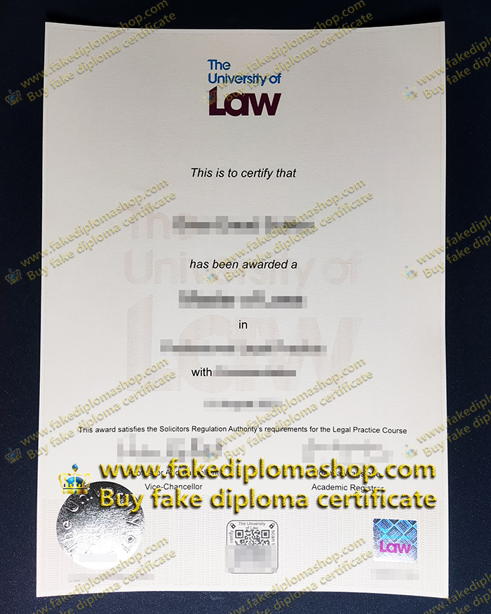 University of Law diploma