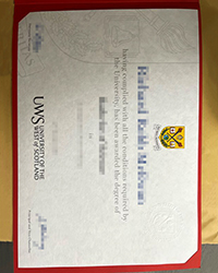 Where to purchase a fake UWS diploma online? Buy UWS fake diploma