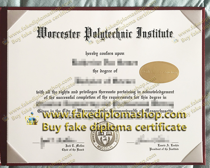 WPI degree fake, Worcester Polytechnic Institute fake diploma