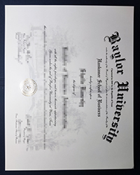 Can I buy a best Baylor University diploma in a week?