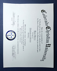 How much to buy a nice Colorado Christian University diploma online?