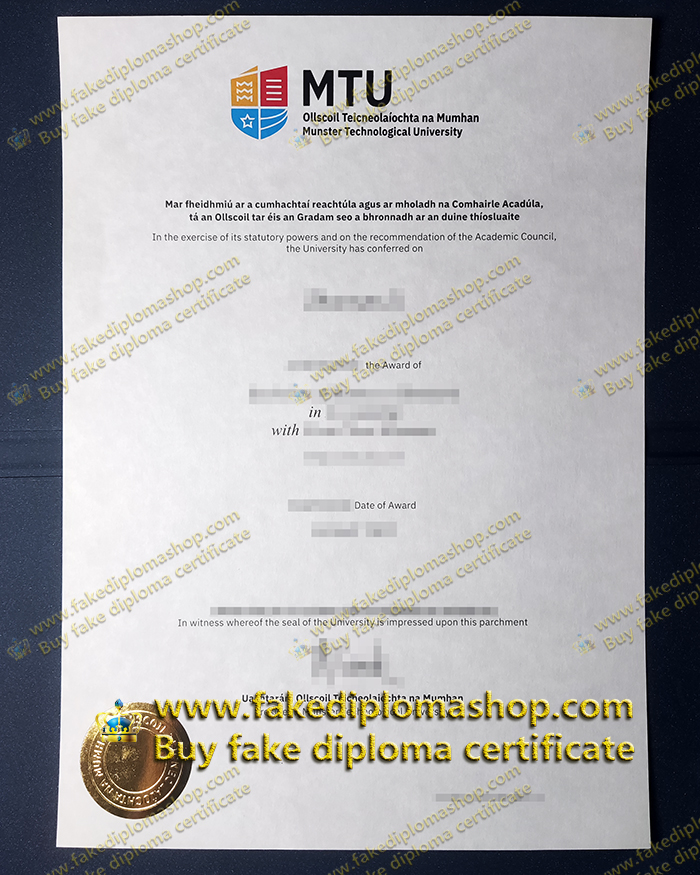 MTU degree, Munster Technological University degree