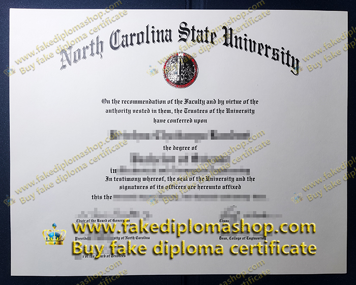 NCSU degree, North Carolina State University degree