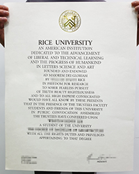 How to obtain a fake William Marsh Rice University diploma quickly?