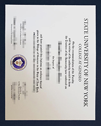 Where to get a fake SUNY Geneseo diploma online?