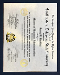 Buy a fake SOSU diploma online, Southeastern Oklahoma State University diploma