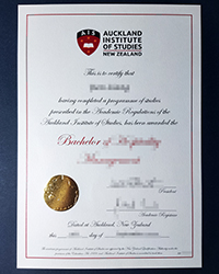 AIS fake diploma, Auckland Institute of Studies degree certificate for sale