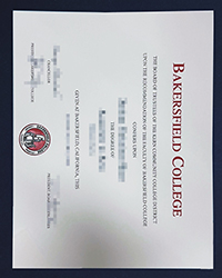 Bakersfield College diploma, buy a fake USA college diploma