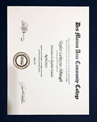 DMACC fake diploma, Des Moines Area Community College degree for sale