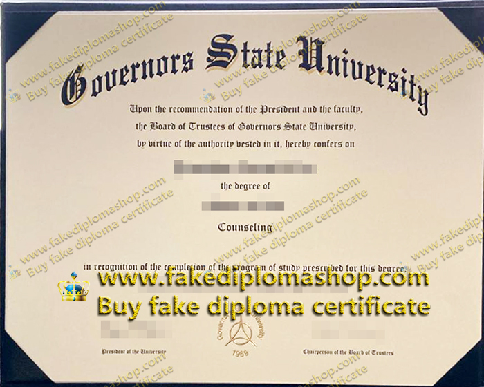 Governors State University diploma