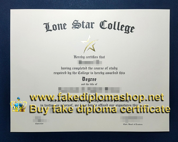 Lone Star College diploma, LSC fake degree