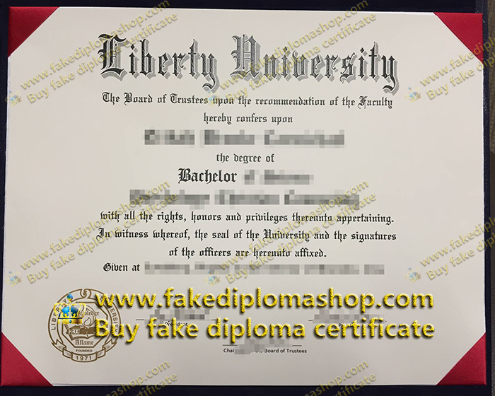 Liberty University Bachelor degree