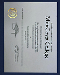 MiraCosta College diploma, buy a fake degree of MiraCosta College