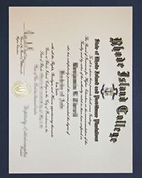 Rhode Island College diploma, buy fake RIC degree certificate