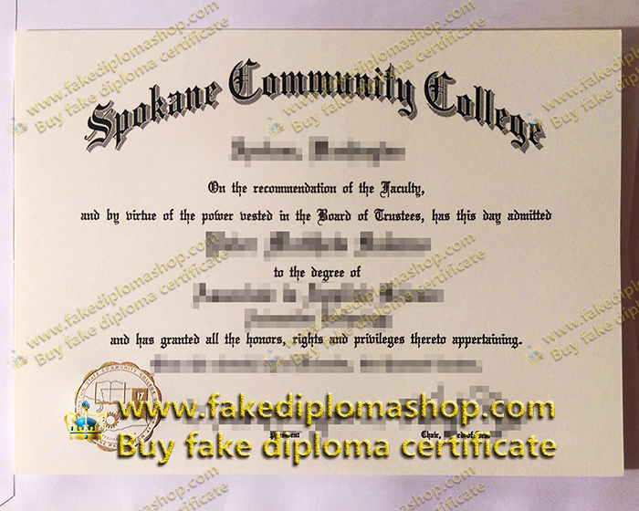 SFCC diploma, Spokane Falls Community College degree