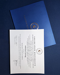 Salem State University diploma cover for sale, buy fake SSU degree with cover