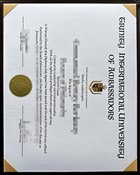 Shop Trinity International University diploma with real raised seal