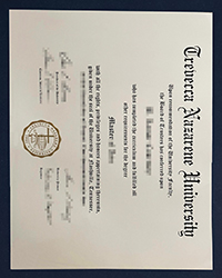 Trevecca Nazarene University diploma, TNU Master degree for sale