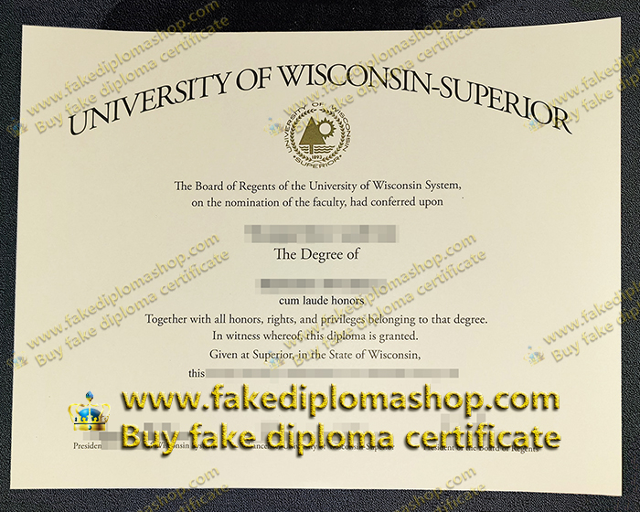 University of Wisconsin–Superior diploma, UWS degree