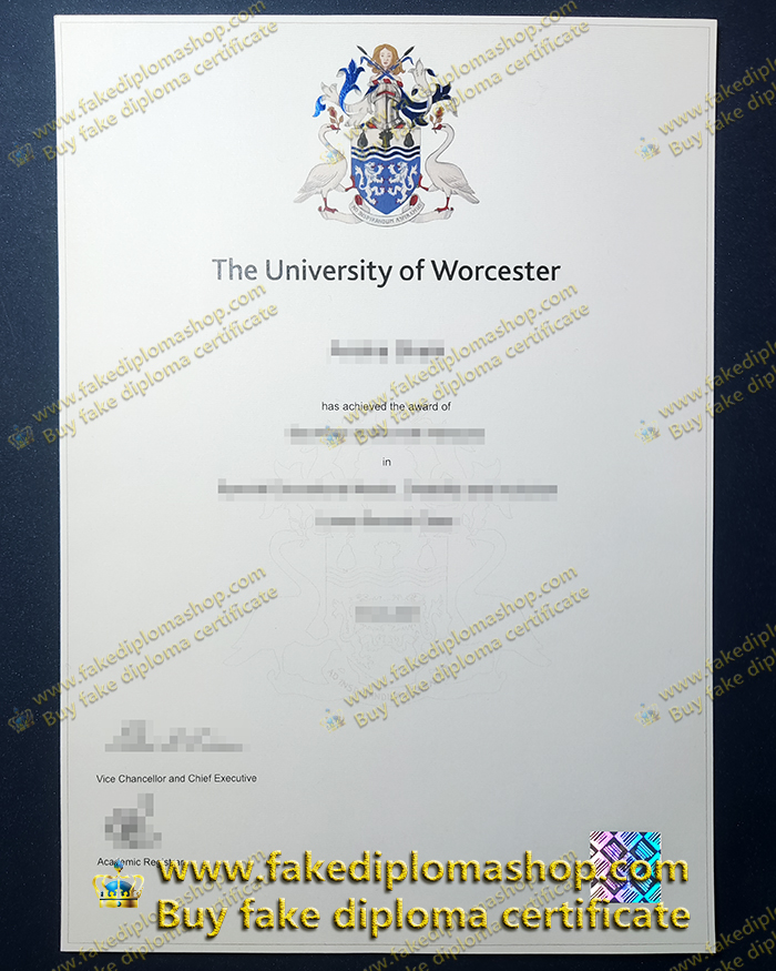 University of Worcester diploma