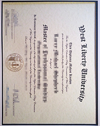 West Liberty University diploma of Master for sale, Order fake WLU degree