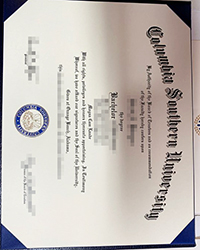 Purchase a fake Columbia Southern University diploma of Master online